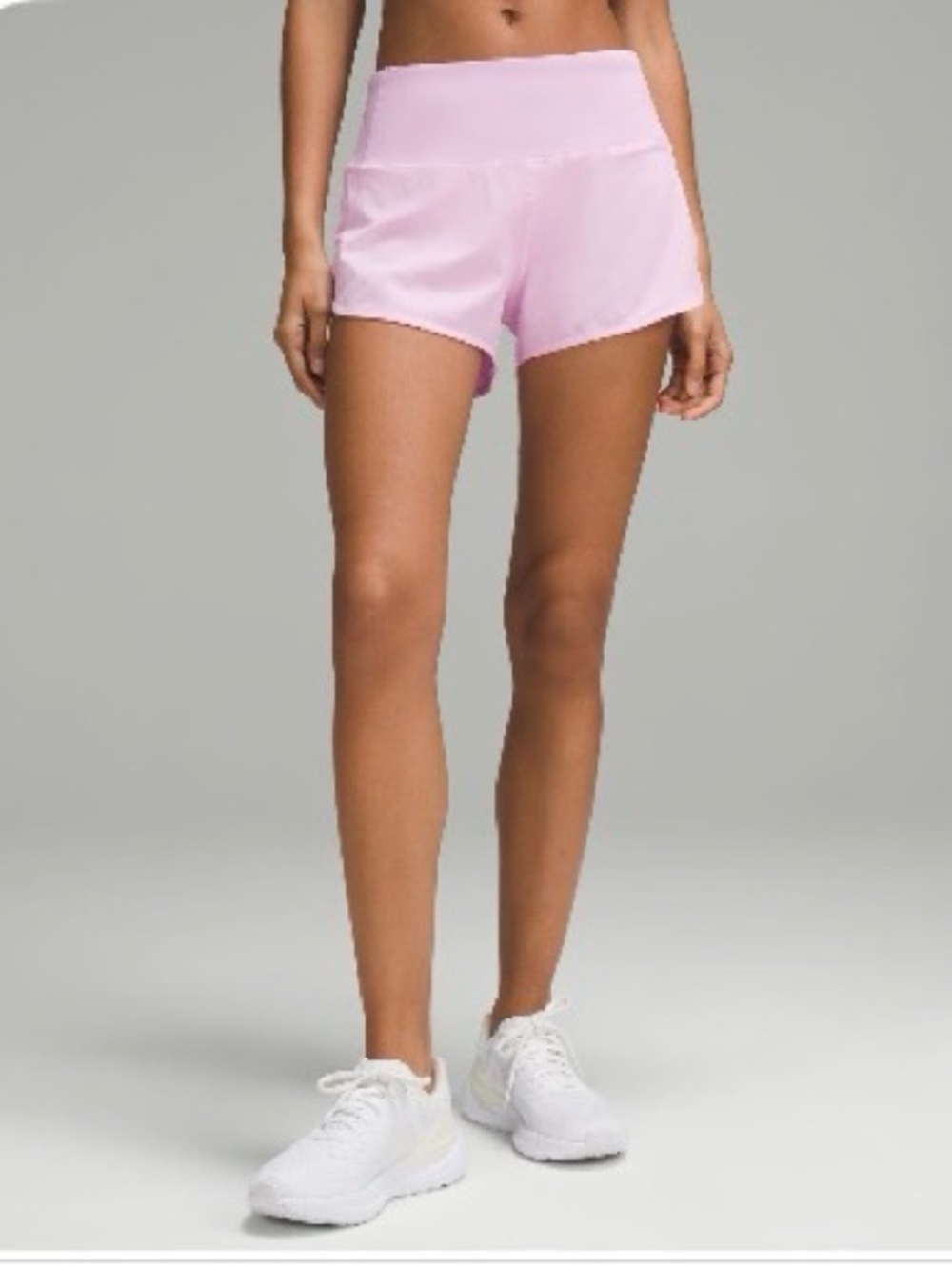 SOLD OUT High-Waist 2.5 Pink Speed up Lululemon shorts